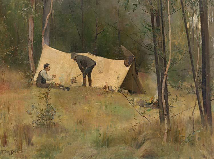 Tom roberts The Artist Camp Germany oil painting art